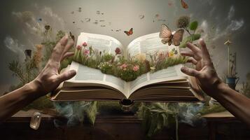 Creative Photo Manipulation World Book Day -