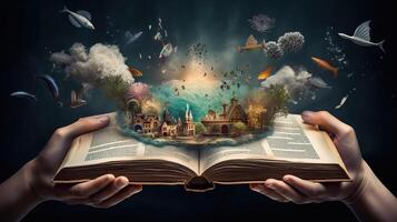 Creative Photo Manipulation World Book Day -