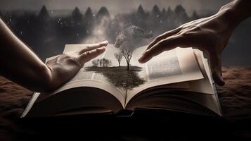 Creative Photo Manipulation World Book Day -