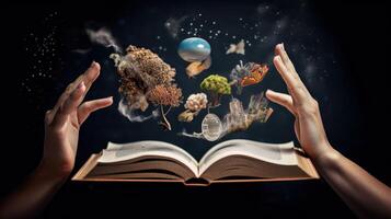 Creative Photo Manipulation World Book Day -