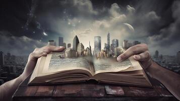 Creative Photo Manipulation World Book Day -