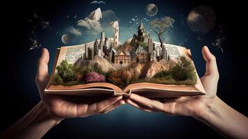 Creative Photo Manipulation World Book Day -