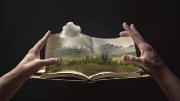 Creative Photo Manipulation World Book Day -