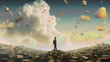 Creative Photo Manipulation World Book Day -