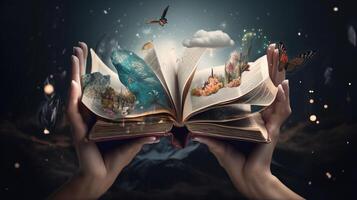 Creative Photo Manipulation World Book Day -