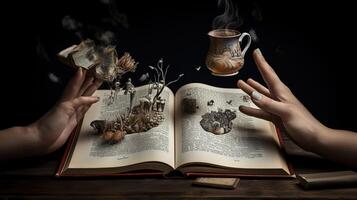 Creative Photo Manipulation World Book Day -