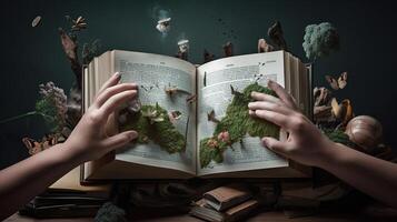 Creative Photo Manipulation World Book Day -