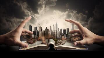 Creative Photo Manipulation World Book Day -