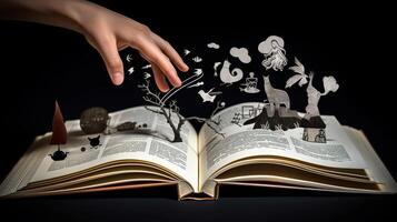 Creative Photo Manipulation World Book Day -