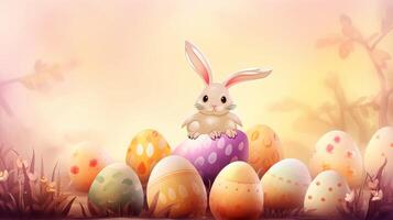 Easter day background - photo