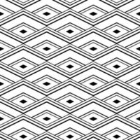 Seamless vector. Ethnic ornament. Mosaics background.  Quadrangles figures motif vector