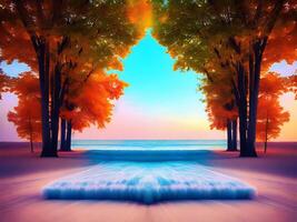 Nature Background Digital Art, photo