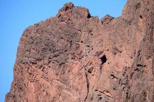 Red rock formations photo