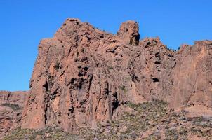 Red rock formations photo