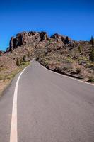 Road in the countryside photo