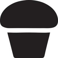 Cake icon symbol vector image. Illustration of the bakery birthday isolated design image. EPS 10