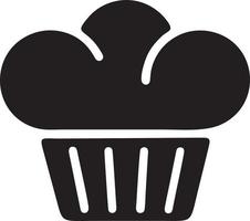 Cake icon symbol vector image. Illustration of the bakery birthday isolated design image. EPS 10