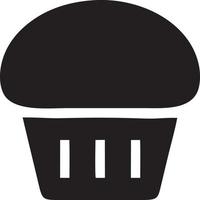 Cake icon symbol vector image. Illustration of the bakery birthday isolated design image. EPS 10