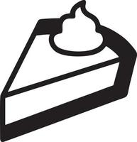 Cake icon symbol vector image. Illustration of the bakery birthday isolated design image. EPS 10