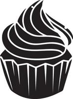 Cake icon symbol vector image. Illustration of the bakery birthday isolated design image. EPS 10