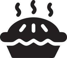 Cake icon symbol vector image. Illustration of the bakery birthday isolated design image. EPS 10