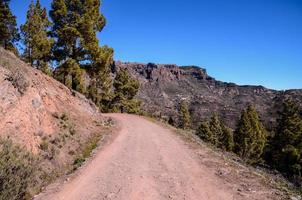 Road in the countryside photo