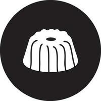 Cake icon symbol vector image. Illustration of the bakery birthday isolated design image. EPS 10