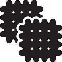 Cake icon symbol vector image. Illustration of the bakery birthday isolated design image. EPS 10