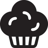 Cake icon symbol vector image. Illustration of the bakery birthday isolated design image. EPS 10