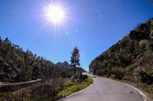 Road in the countryside photo