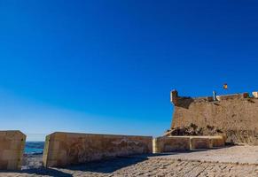 viewpoint castle of saint barbara alicante city view hisoania landmark photo