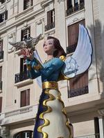 Spain's largest nativity scene in Alicante during the day photo