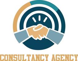 consultoría negocio para consultante agencia logo vector archivo