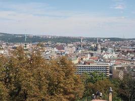 Aerial view of Brno photo