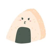 vector cartoon images of the onigiri