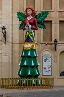 Spain's largest nativity scene in Alicante during the day photo