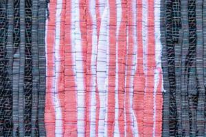 fabric original abstract striped cotton background in close-up photo