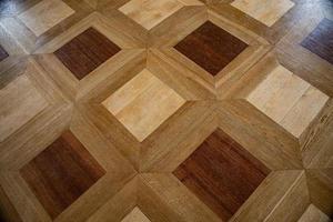 original background from an antique old wooden floor creating an interesting abstract pattern photo