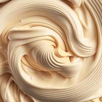 Realistic dessert. AI render photo