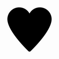 corazón forma icono vector ilustración