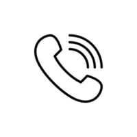 vector illustration of call icon. perfect for any purposes