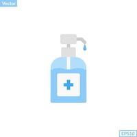 Hand Sanitizer Pump bottle icon vector for any purposes