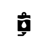 blood transfusion icon vector any purposes