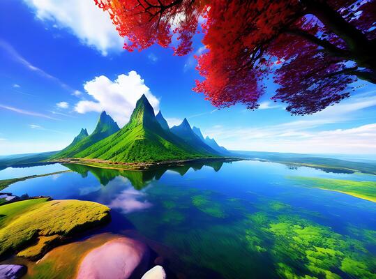 laptop backgrounds  Nature wallpaper, Fantasy landscape, Landscape  wallpaper