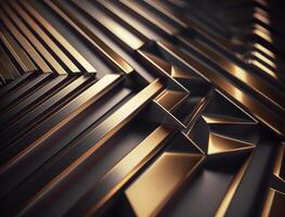 Modern technology abstract texture with diagonal metallic lines created with technology photo