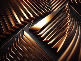 Modern technology abstract texture with diagonal metallic lines created with technology photo