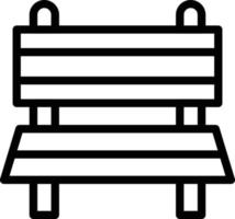 Vector Design Bench Icon Style
