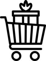 Vector Design Package Trolley Icon Style