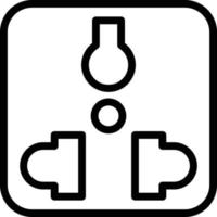 Vector Design Socket Icon Style
