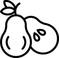Vector Design Pear Icon Style
